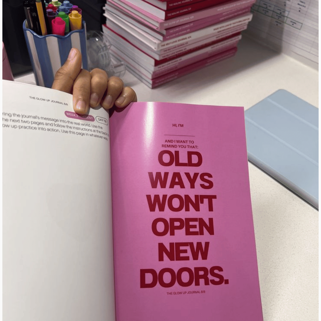 The Glow Up Journal 8/8 (color)