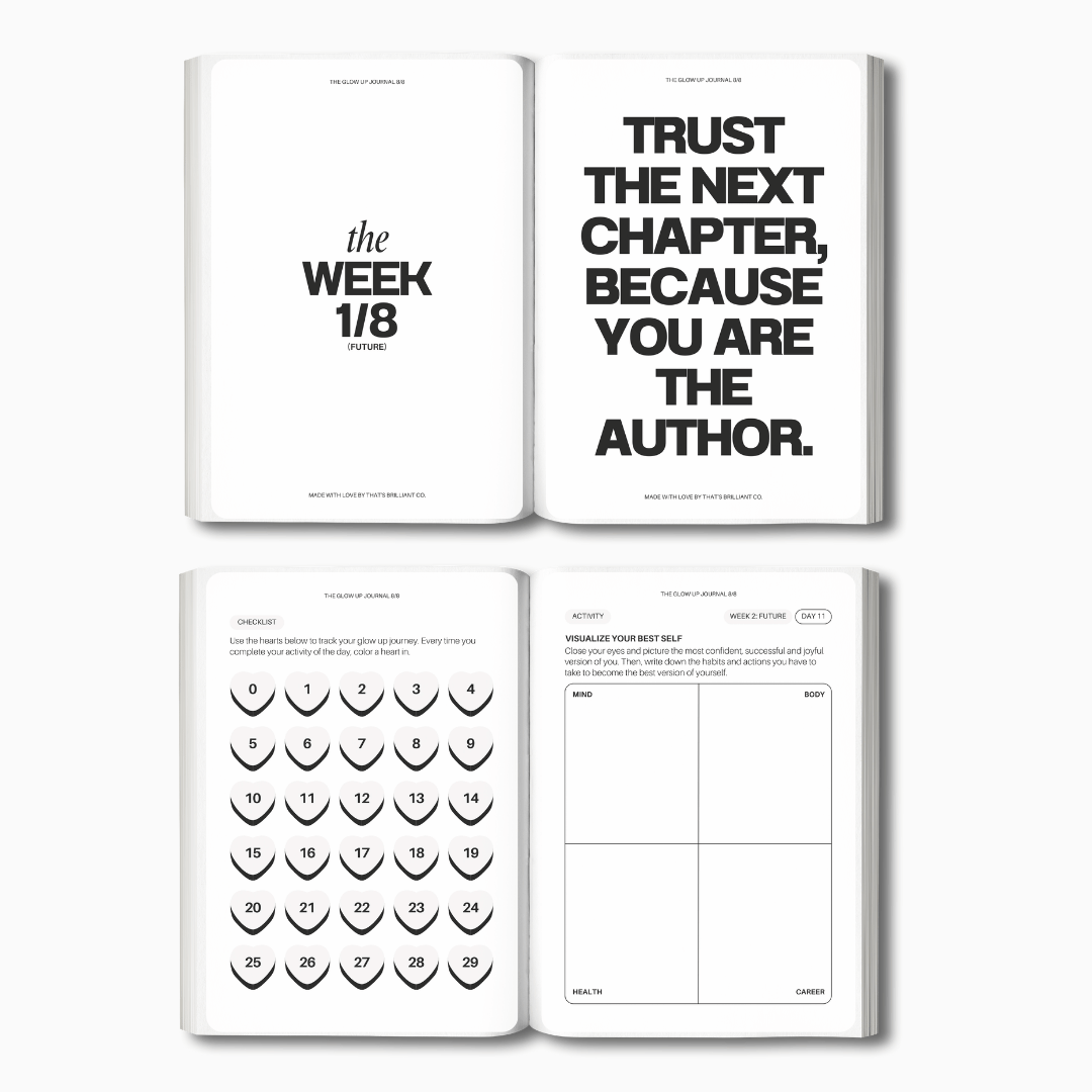 The Glow Up Journal 8/8