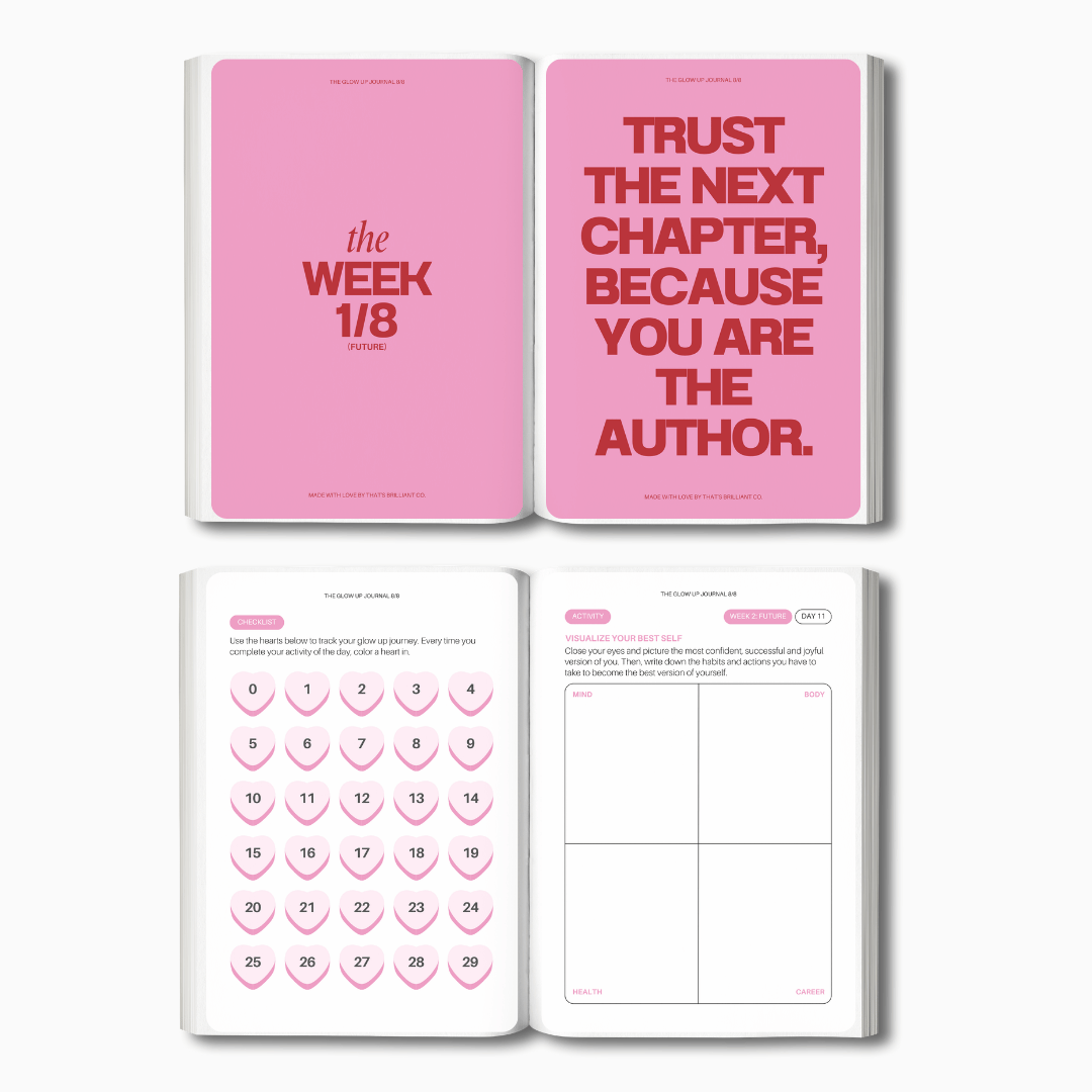 The Glow Up Journal 8/8 (color)